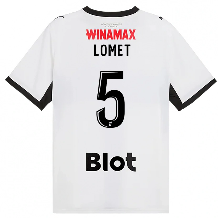 Danxen Criança Camisola Ruben Lomet #5 Preto Branco Vermelho Alternativa 2026/27 Camisa Brasil