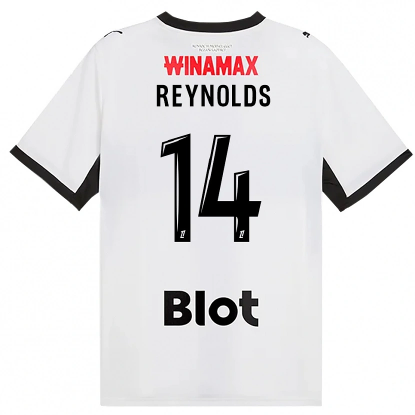Danxen Criança Camisola Bryan Reynolds #14 Preto Branco Vermelho Alternativa 2026/27 Camisa Brasil