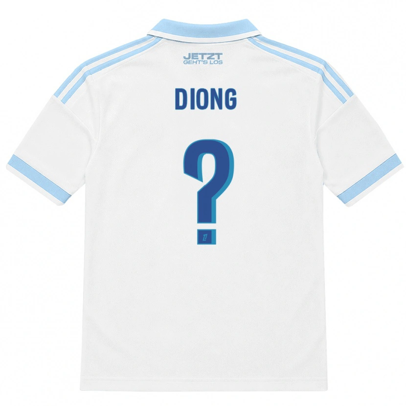 Danxen Criança Camisola Pape Diong #0 Azul Céu Claro Branco Vermelho Alternativa 2026/27 Camisa Brasil