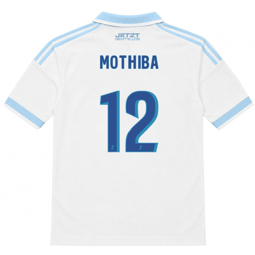 Danxen Criança Camisola Lebo Mothiba #12 Azul Céu Claro Branco Vermelho Alternativa 2026/27 Camisa Brasil