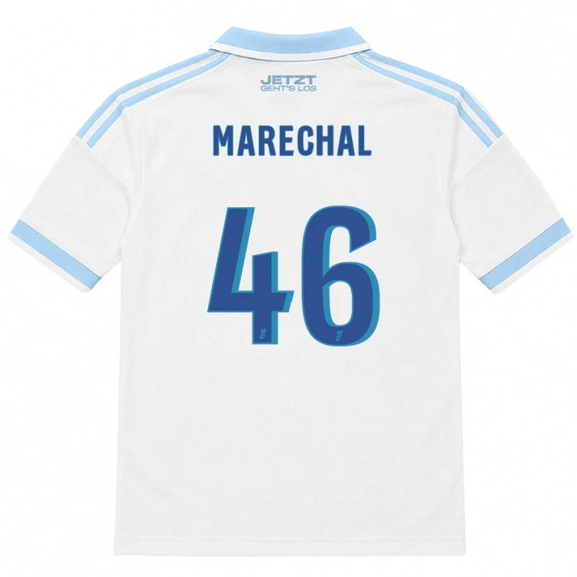 Danxen Criança Camisola Max Maréchal #46 Azul Céu Claro Branco Vermelho Alternativa 2026/27 Camisa Brasil