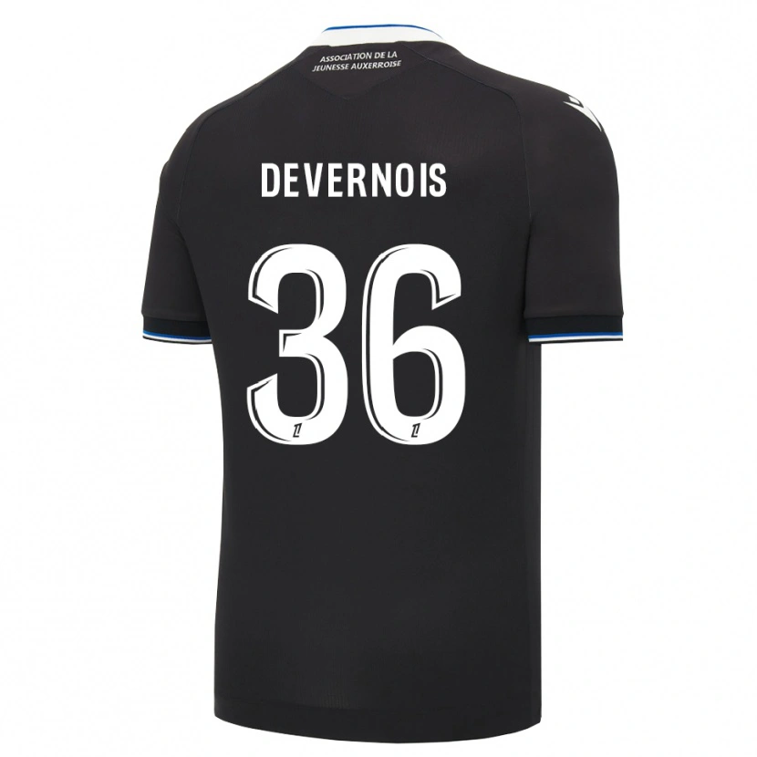 Danxen Criança Camisola Tidiane Devernois #36 Preto Azul Branco Alternativa 2026/27 Camisa Brasil