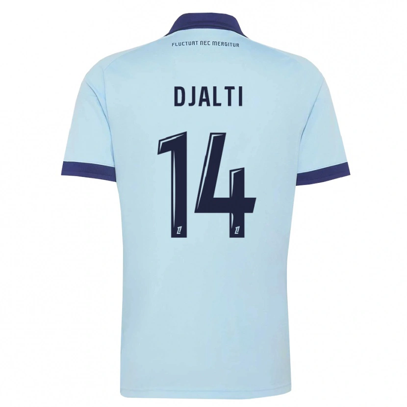 Danxen Criança Camisola Nadir Djalti #14 Azul Centáurea Preto Alternativa 2026/27 Camisa Brasil