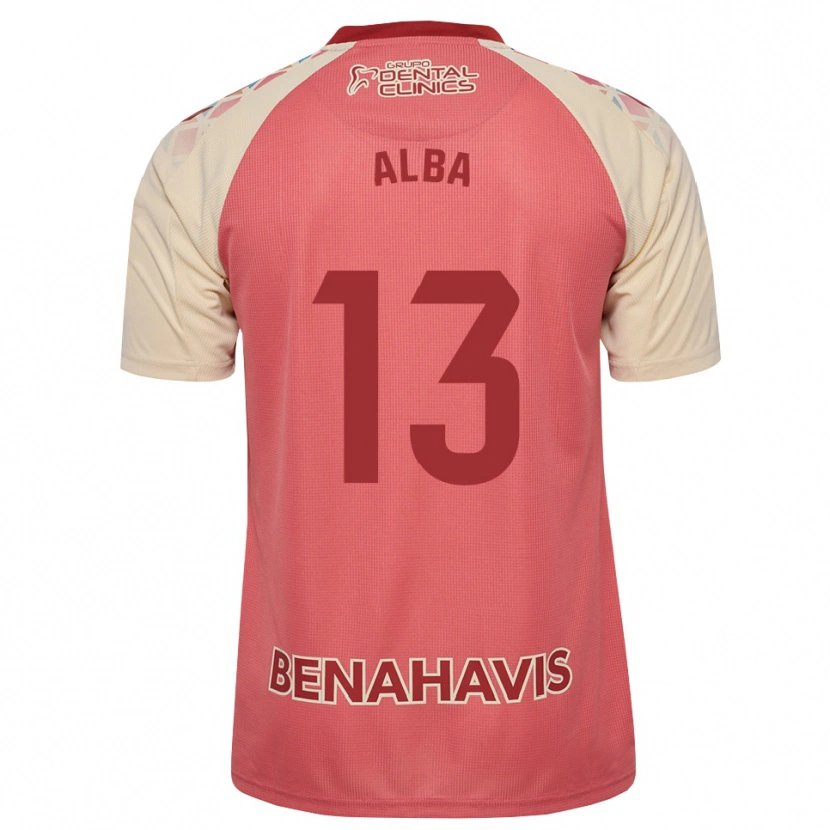 Danxen Criança Camisola Alba #13 Rosa Claro Vermelho Azul Alternativa 2026/27 Camisa Brasil
