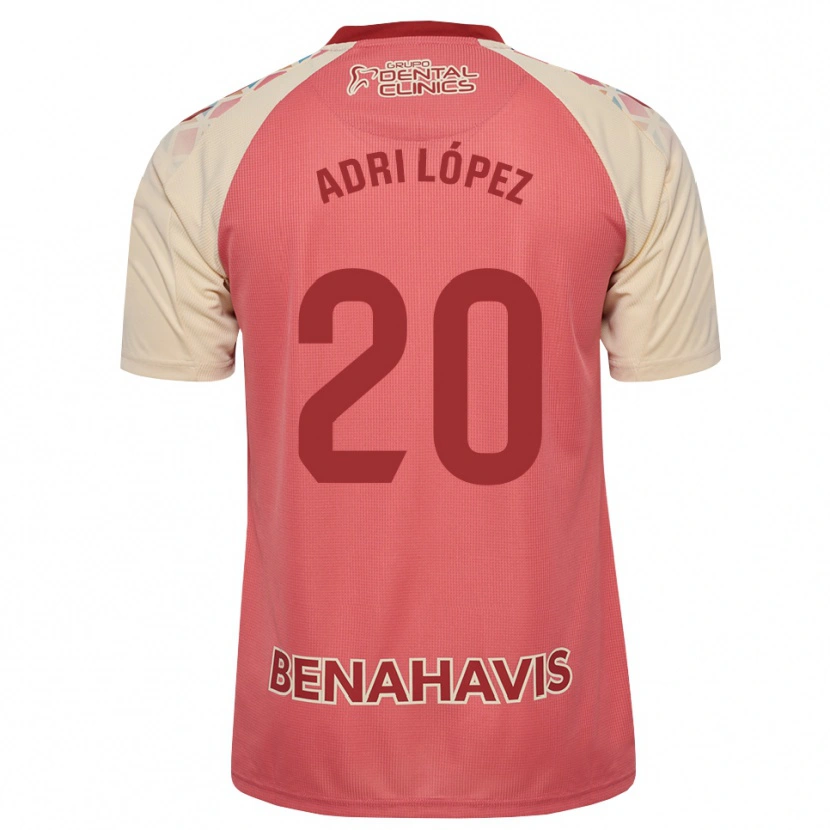 Danxen Criança Camisola Adri López #20 Rosa Claro Vermelho Azul Alternativa 2026/27 Camisa Brasil