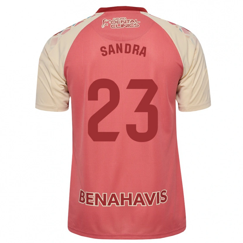 Danxen Criança Camisola Sandra #23 Rosa Claro Vermelho Azul Alternativa 2026/27 Camisa Brasil