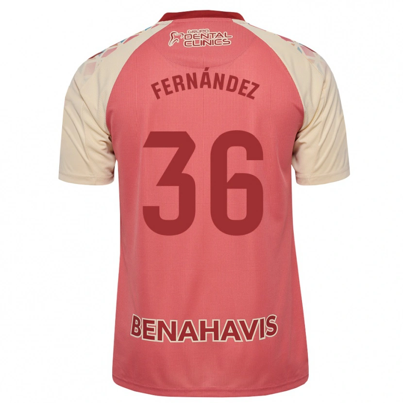 Danxen Criança Camisola Basti Fernández #36 Rosa Claro Vermelho Azul Alternativa 2026/27 Camisa Brasil