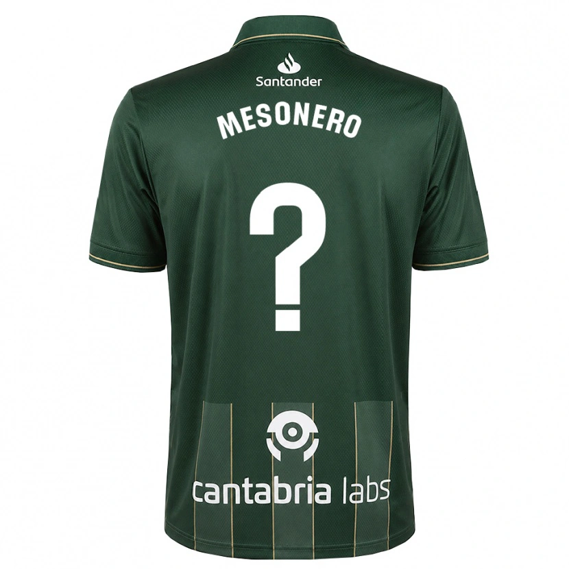 Danxen Criança Camisola Germán Mesonero #0 Cinza Ardósia Escuro Branco Alternativa 2026/27 Camisa Brasil
