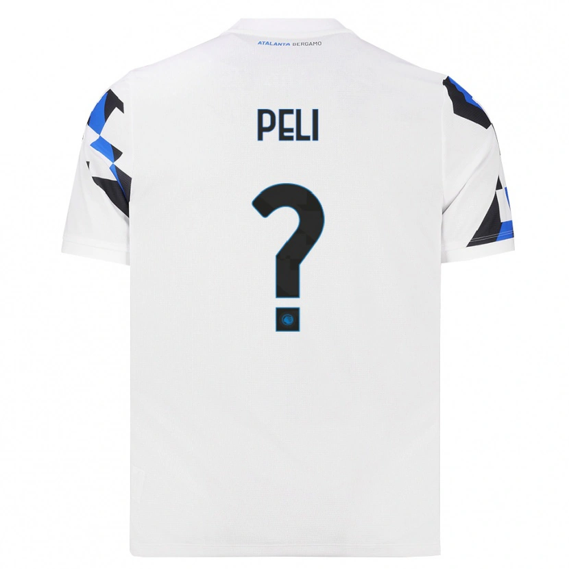 Danxen Criança Camisola Lorenzo Peli #0 Branco Vermelho Azul Alternativa 2026/27 Camisa Brasil