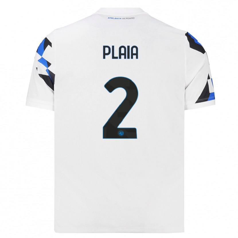 Danxen Criança Camisola Matteo Plaia #2 Branco Vermelho Azul Alternativa 2026/27 Camisa Brasil