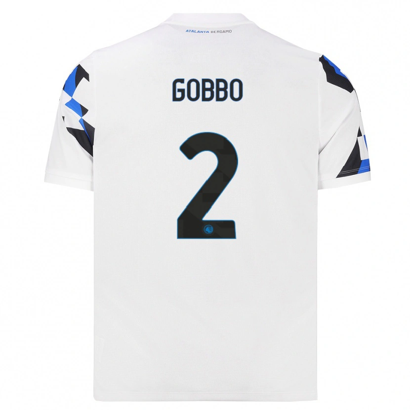 Danxen Criança Camisola Luca Gobbo #2 Branco Vermelho Azul Alternativa 2026/27 Camisa Brasil