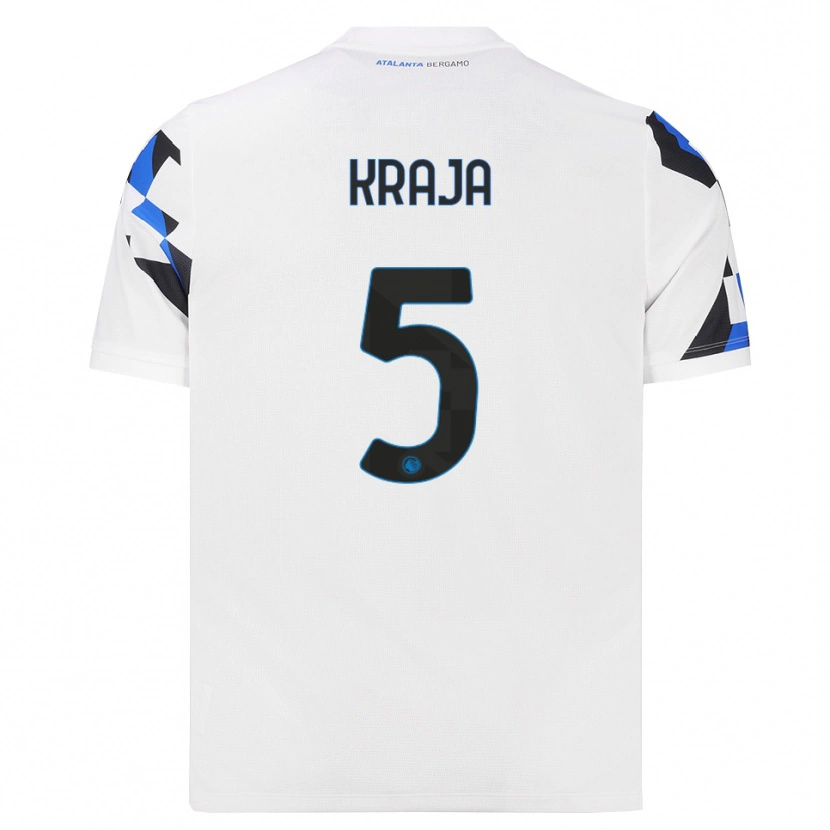 Danxen Criança Camisola Erdis Kraja #5 Branco Vermelho Azul Alternativa 2026/27 Camisa Brasil
