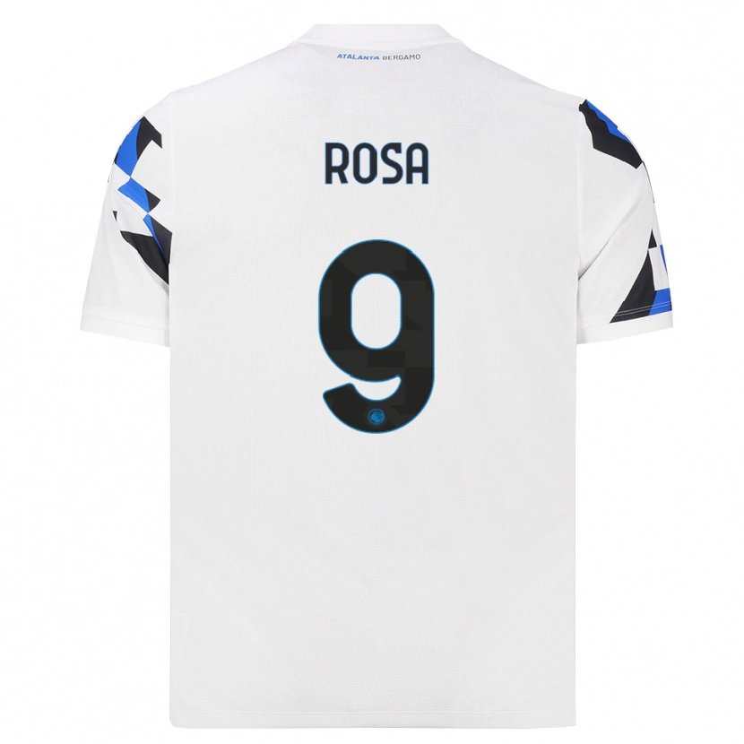 Danxen Criança Camisola Alessio Rosa #9 Branco Vermelho Azul Alternativa 2026/27 Camisa Brasil