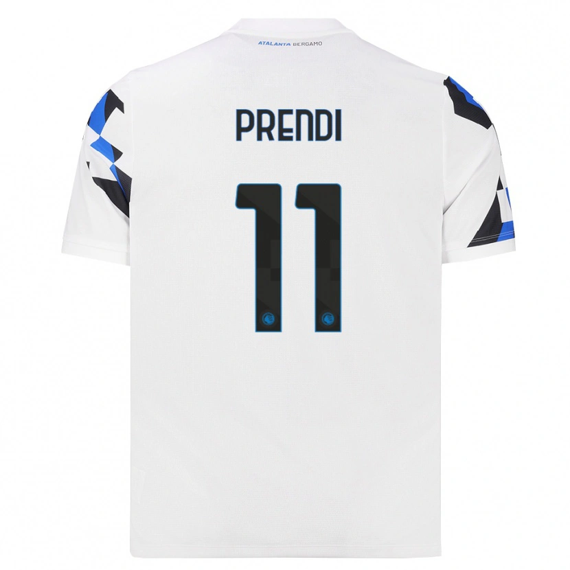 Danxen Criança Camisola Samuel Prendi #11 Branco Vermelho Azul Alternativa 2026/27 Camisa Brasil