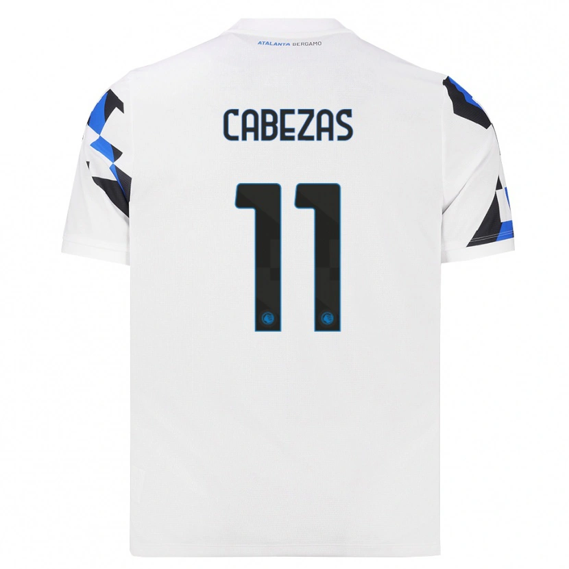 Danxen Criança Camisola Bryan Cabezas #11 Branco Vermelho Azul Alternativa 2026/27 Camisa Brasil