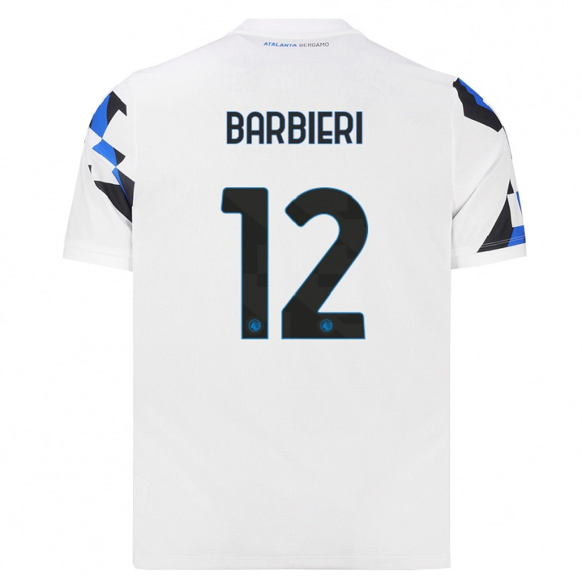 Danxen Criança Camisola Alessandro Barbieri #12 Branco Vermelho Azul Alternativa 2026/27 Camisa Brasil