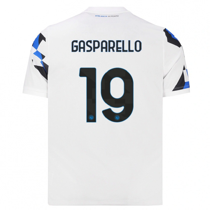 Danxen Criança Camisola Francesco Gasparello #19 Branco Vermelho Azul Alternativa 2026/27 Camisa Brasil