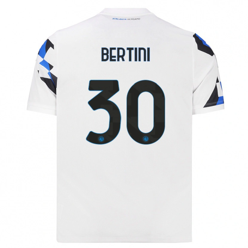 Danxen Criança Camisola Tommaso Bertini #30 Branco Vermelho Azul Alternativa 2026/27 Camisa Brasil