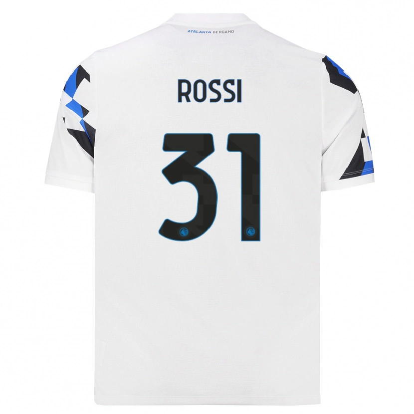 Danxen Criança Camisola Francesco Rossi #31 Branco Vermelho Azul Alternativa 2026/27 Camisa Brasil