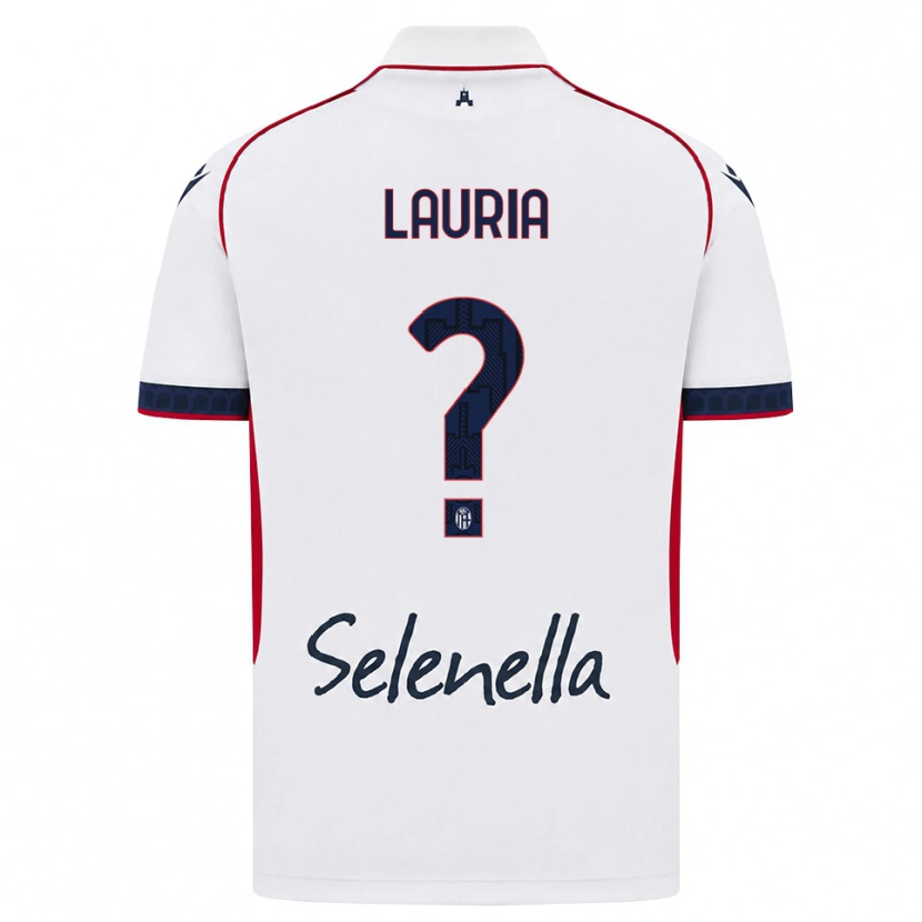 Danxen Criança Camisola Nicole Lauria #0 Branco Vermelho Azul Real Alternativa 2026/27 Camisa Brasil