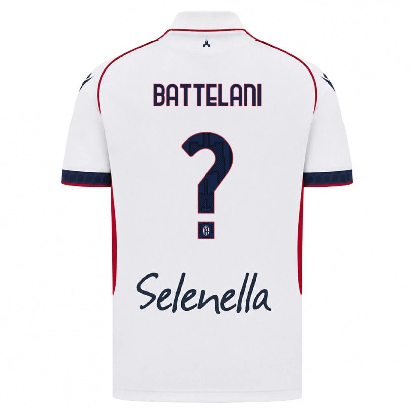 Danxen Criança Camisola Veronica Battelani #0 Branco Vermelho Azul Real Alternativa 2026/27 Camisa Brasil