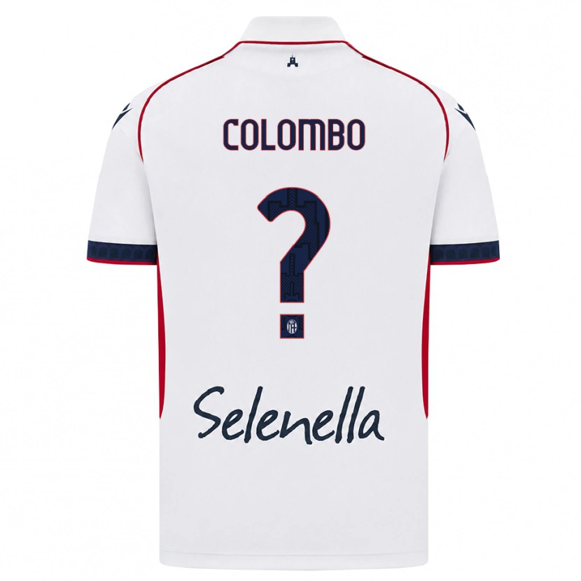Danxen Criança Camisola Valentina Colombo #0 Branco Vermelho Azul Real Alternativa 2026/27 Camisa Brasil