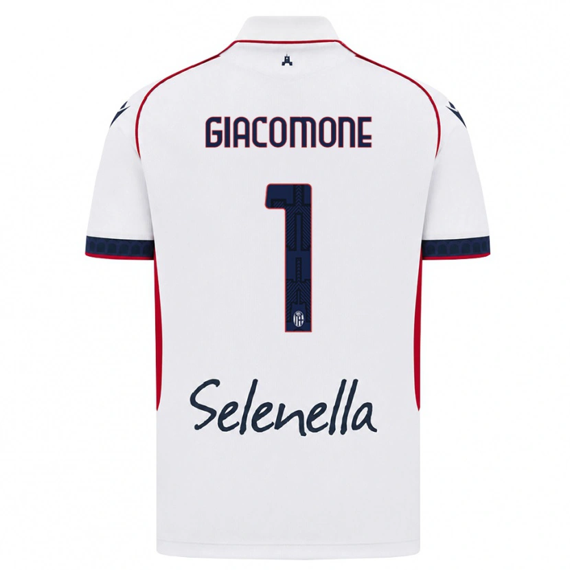 Danxen Criança Camisola Giacomo Giacomone #1 Branco Vermelho Azul Real Alternativa 2026/27 Camisa Brasil