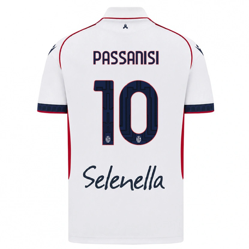 Danxen Criança Camisola Fernando Passanisi #10 Branco Vermelho Azul Real Alternativa 2026/27 Camisa Brasil