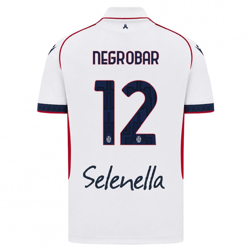Danxen Criança Camisola Lucas Negrobar #12 Branco Vermelho Azul Real Alternativa 2026/27 Camisa Brasil
