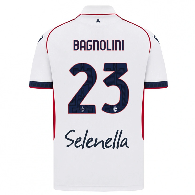 Danxen Criança Camisola Nicola Bagnolini #23 Branco Vermelho Azul Real Alternativa 2026/27 Camisa Brasil
