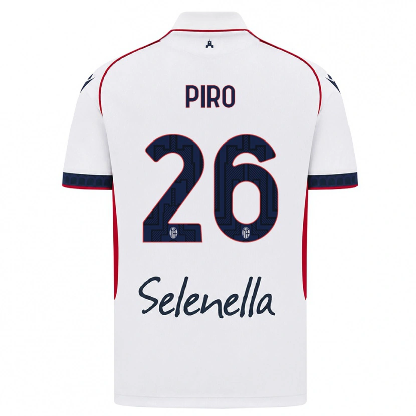 Danxen Criança Camisola Christian Piro #26 Branco Vermelho Azul Real Alternativa 2026/27 Camisa Brasil