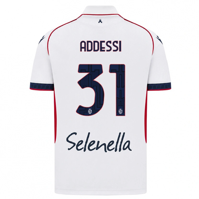 Danxen Criança Camisola Simone Addessi #31 Branco Vermelho Azul Real Alternativa 2026/27 Camisa Brasil