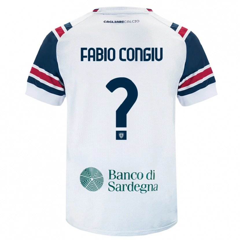 Danxen Criança Camisola Fabio Congiu #0 Branco Vermelho Verde Alternativa 2026/27 Camisa Brasil