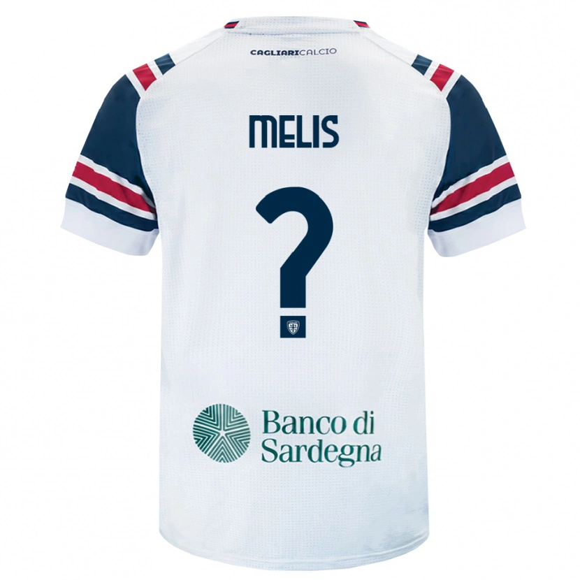 Danxen Criança Camisola Gabriele Melis #0 Branco Vermelho Verde Alternativa 2026/27 Camisa Brasil
