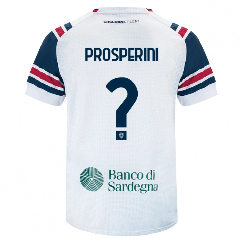 Danxen Criança Camisola Matteo Prosperini #0 Branco Vermelho Verde Alternativa 2026/27 Camisa Brasil