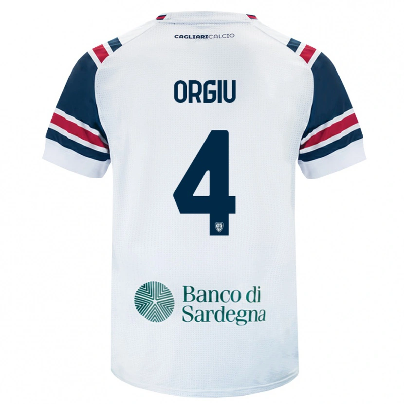 Danxen Criança Camisola Samuele Orgiu #4 Branco Vermelho Verde Alternativa 2026/27 Camisa Brasil