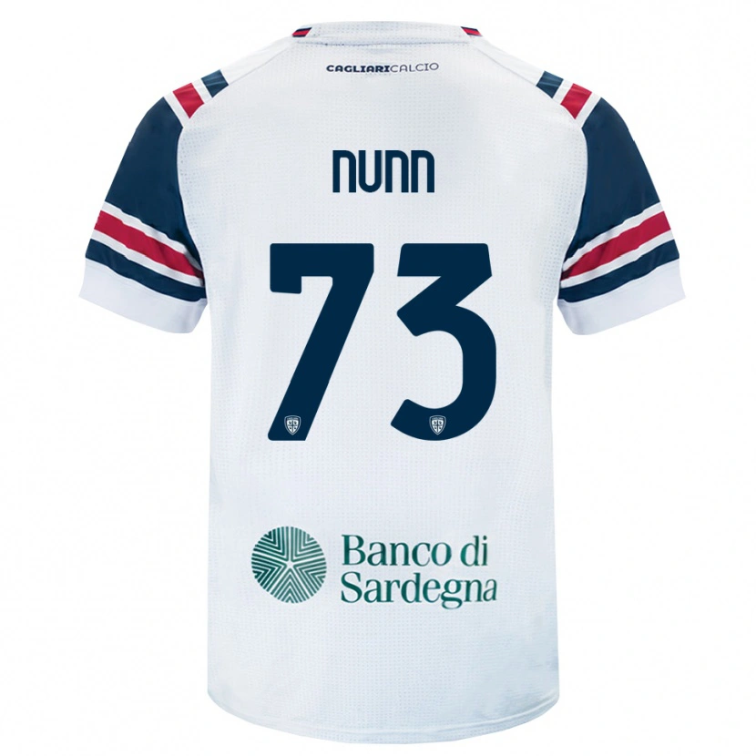 Danxen Criança Camisola Jack Nunn #73 Branco Vermelho Verde Alternativa 2026/27 Camisa Brasil