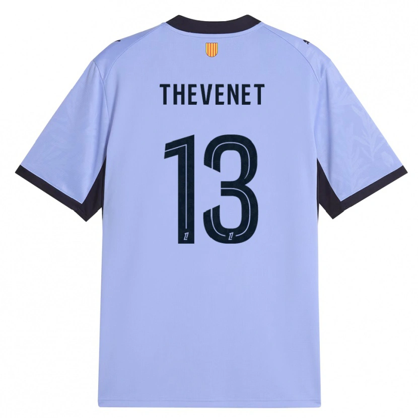 Danxen Criança Camisola Maxence Thevenet #13 Lavanda Preto Terceiro 2026/27 Camisa Brasil