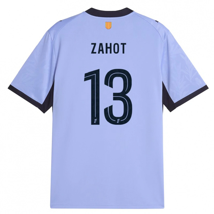 Danxen Criança Camisola Sarah Zahot #13 Lavanda Preto Terceiro 2026/27 Camisa Brasil