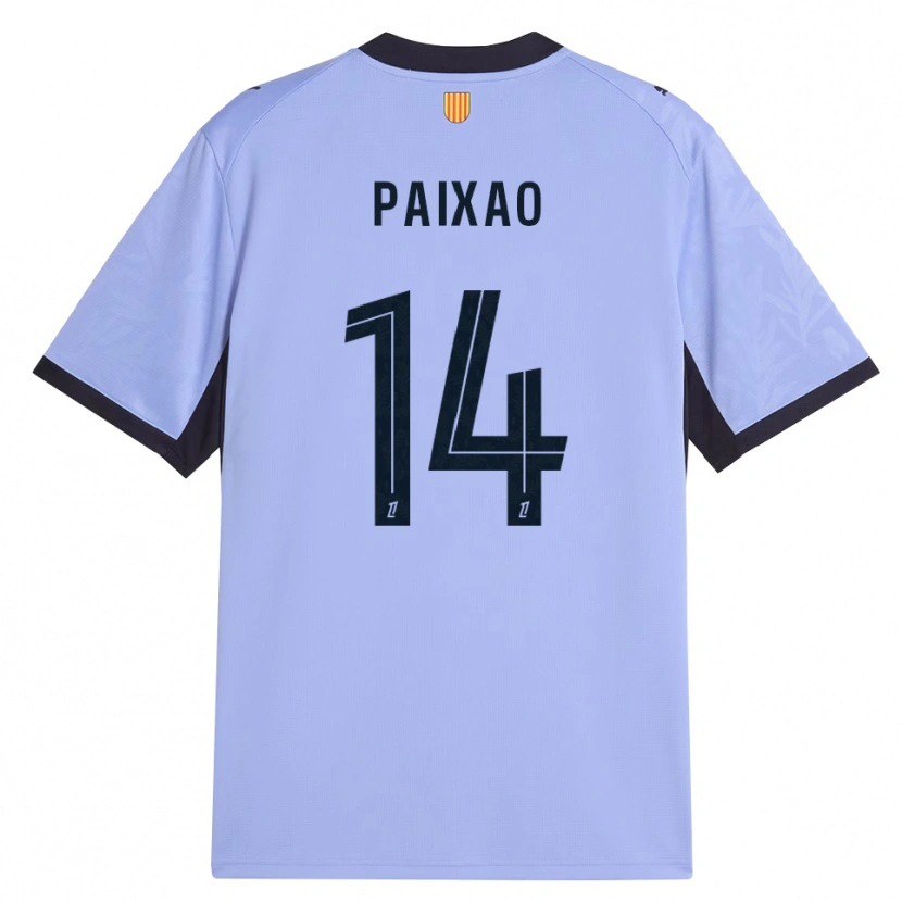 Danxen Criança Camisola Igor Paixão #14 Lavanda Preto Terceiro 2026/27 Camisa Brasil