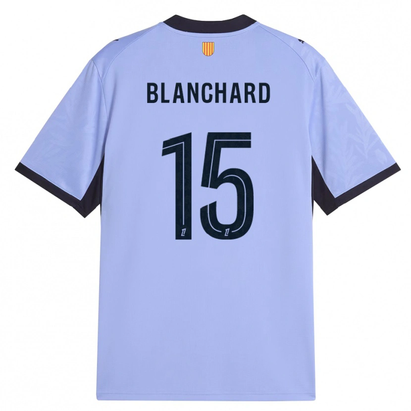 Danxen Criança Camisola Ninon Blanchard #15 Lavanda Preto Terceiro 2026/27 Camisa Brasil