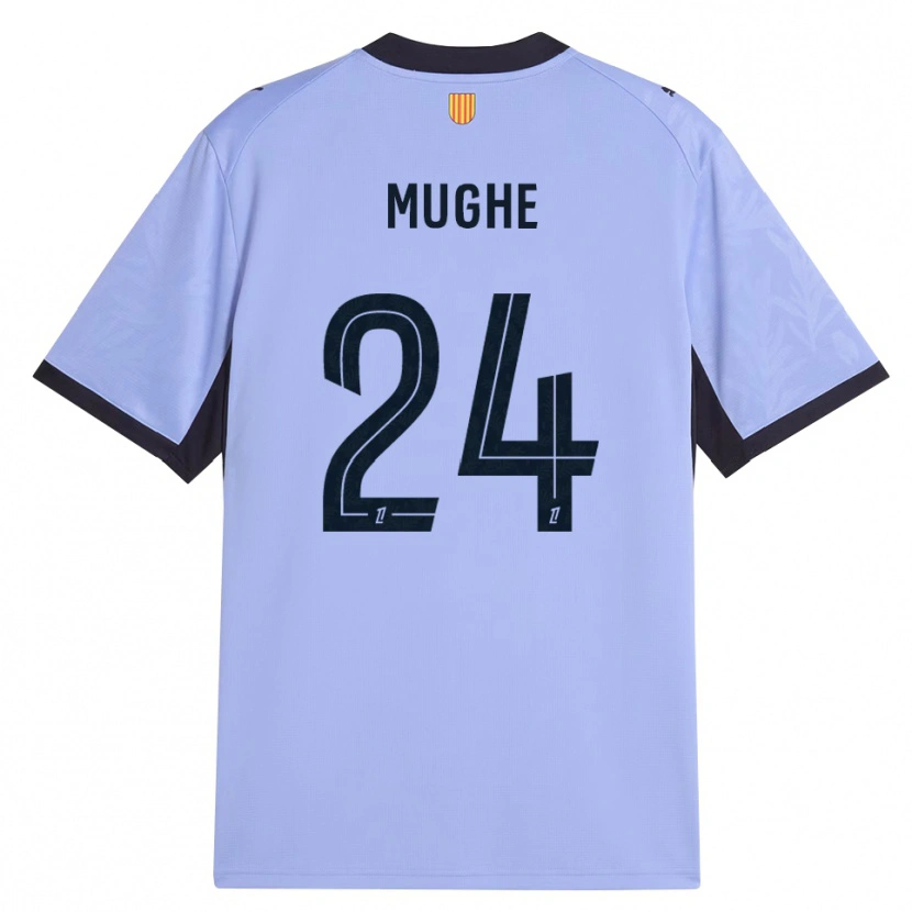 Danxen Criança Camisola François Mughe #24 Lavanda Preto Terceiro 2026/27 Camisa Brasil