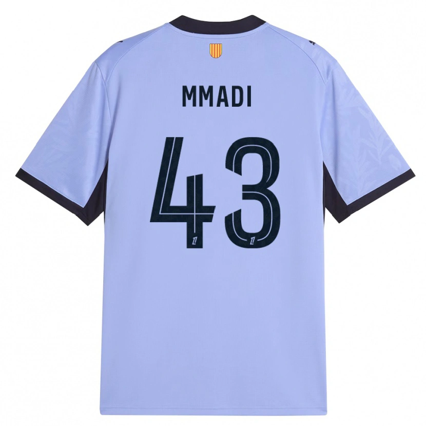 Danxen Criança Camisola Tadjidine Mmadi #43 Lavanda Preto Terceiro 2026/27 Camisa Brasil