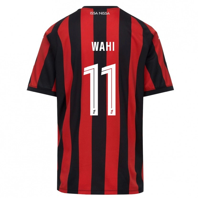 Danxen Criança Camisola Elye Wahi #11 Vermelho Preto Branco Principal 2026/27 Camisa Brasil