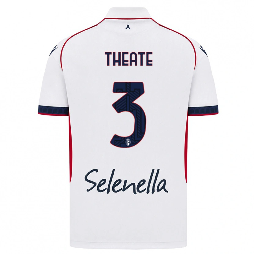 Danxen Criança Camisola Arthur Theate #3 Branco Vermelho Azul Real Alternativa 2026/27 Camisa Brasil