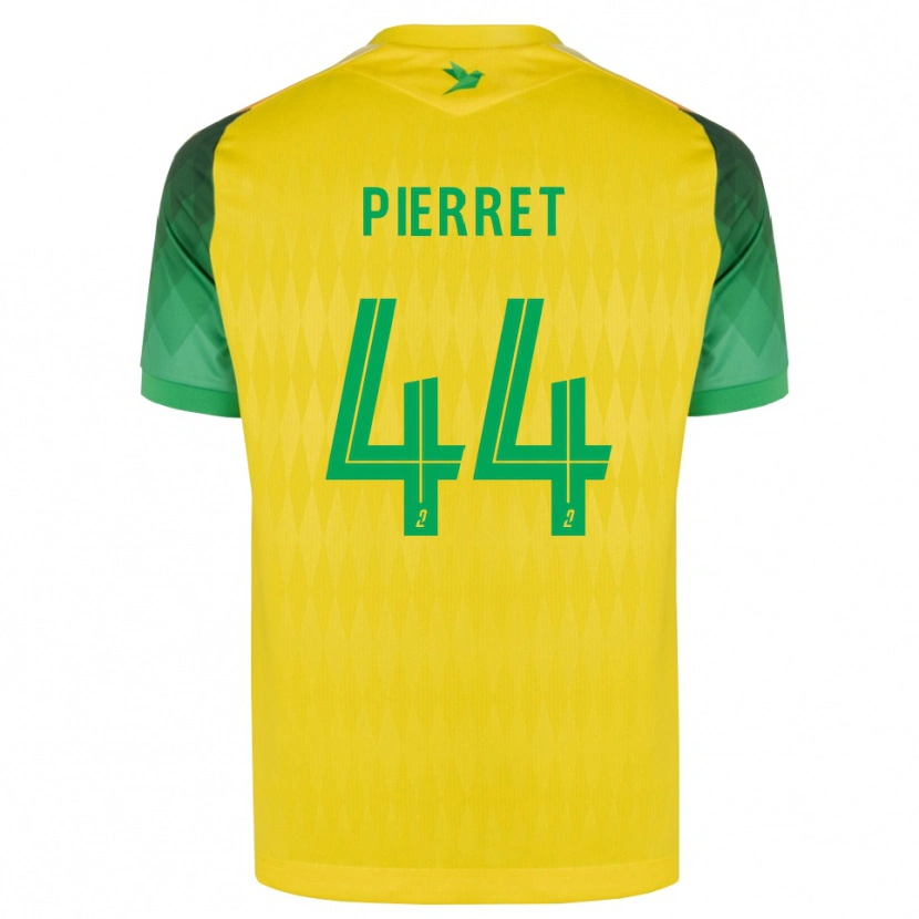 Danxen Criança Camisola Balthazar Pierret #44 Amarelo Verde Vermelho Principal 2026/27 Camisa Brasil
