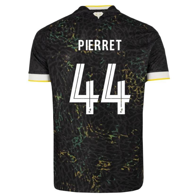 Danxen Criança Camisola Balthazar Pierret #44 Preto Branco Amarelo Alternativa 2026/27 Camisa Brasil