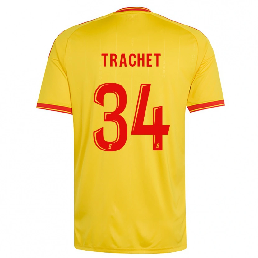 Danxen Homem Camisola Amélie Trachet #34 Dourado Laranja Vermelho Principal 2026/27 Camisa Brasil