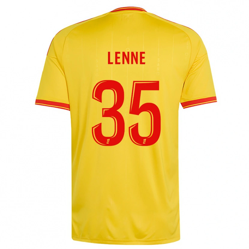 Danxen Homem Camisola Oscar Lenne #35 Dourado Laranja Vermelho Principal 2026/27 Camisa Brasil