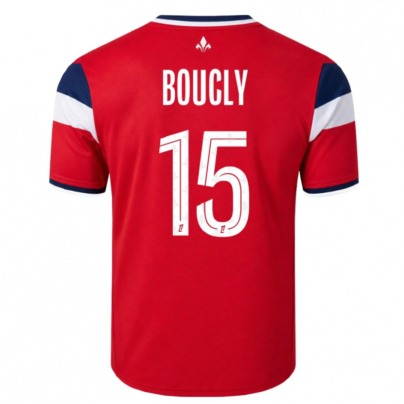 Danxen Homem Camisola Maite Boucly #15 Vermelho Branco Azul Real Principal 2026/27 Camisa Brasil